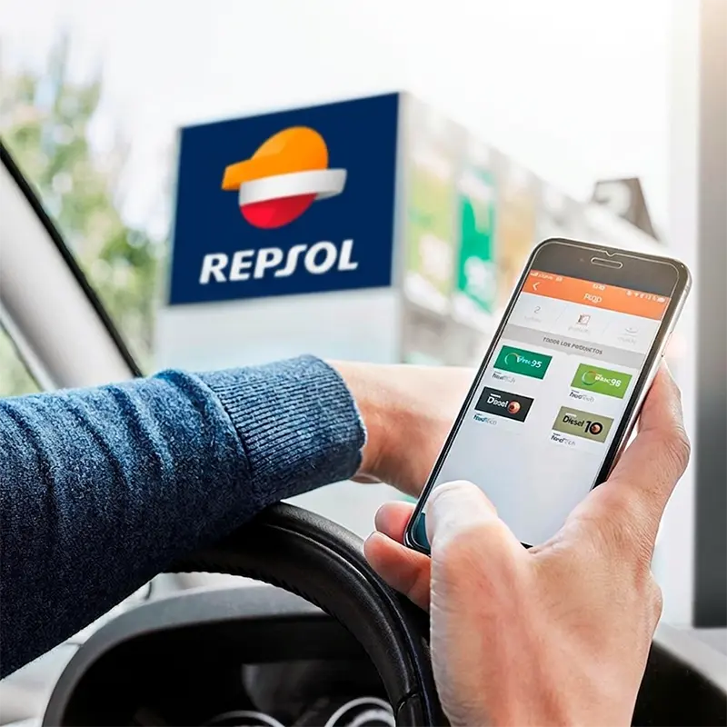 App Waylet de Repsol para ahorrar en carburante al contratar luz y gas - Hasta 180 euros de ahorro anual en combustible